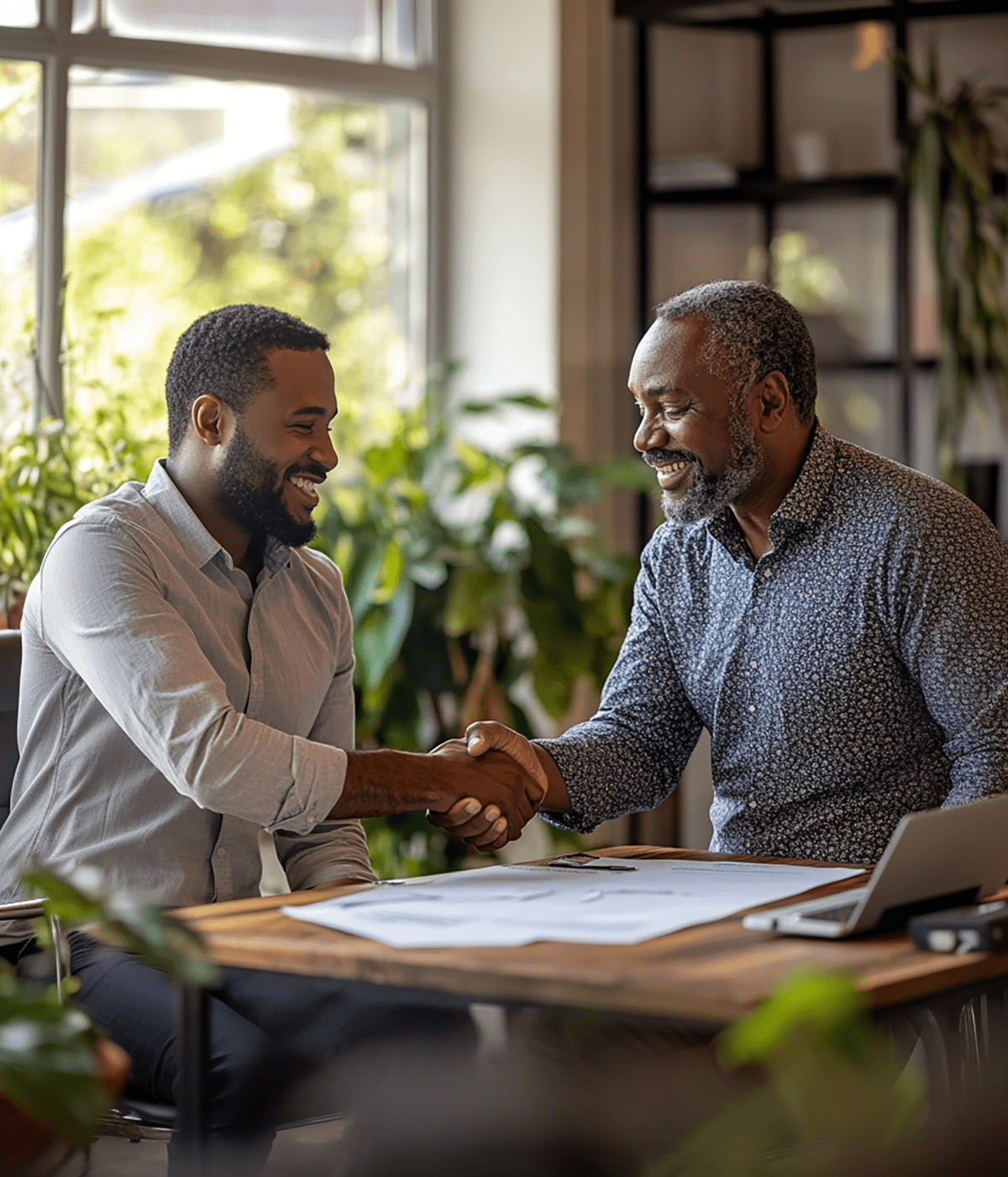 antho972_Ultra-realistic_photograph_of_two_black_men_shaking_h_3cda5078-6648-4243-be88-b66eb2ef13e5